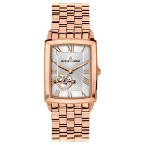 JACQUES LEMANS Automatic Rose Gold Watch